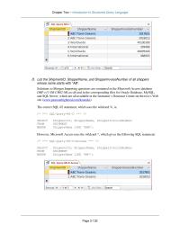 Database Storage & Design Chapter 2 Homework Note How The Following Query Determines That