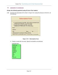 Database Storage & Design Chapter 5 Homework Mm Relationship Between Symbol And Stock Quote Correct