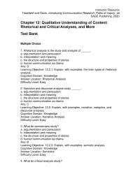 Communications Chapter 12 the ways in which communication maintains power structures in society