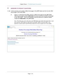 Database Storage & Design Chapter 11 Homework Customer invoice view Data Question Display Form Enter Customer