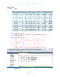 Database Storage & Design Chapter 10a Homework because the selected columns must be a subset of the grouping