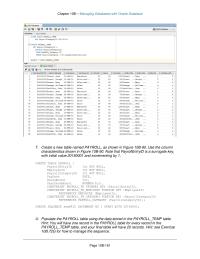 Database Storage & Design Chapter 10b Homework We have completed the modifications of the QACS database