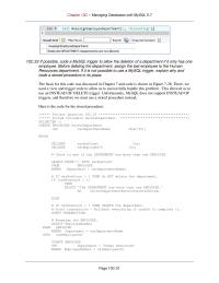 Database Storage & Design Chapter 10c Homework Assign the last employee in a department to Human Resources