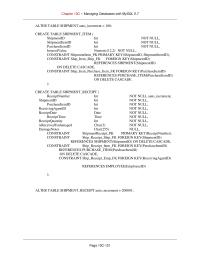 Database Storage & Design Chapter 10c Homework Delimiter Create Function First name first These Are The