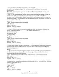 Accounting Chapter 25 CPAS Are Attesting The Accuracy The Prospective