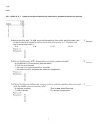 Chapter 23 1 For Firm This Market Mr Output 100