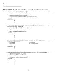 Chapter 33 1 Under Flexible Exchange Rate System Increase The
