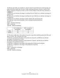 Economics Chapter 2 6&nbsp;Agnes can produce either 1 unit of X or 1 unit