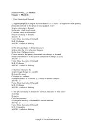 Economics Chapter 4 1 Pearson Education Fall The Price Lemons
