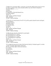 Economics Chapter 4 2 Elasticity Along Straight line Demand Curve skill&nbsp;
