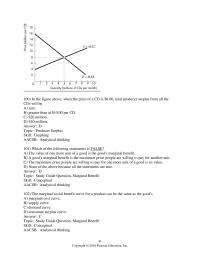 Economics Chapter 5 3 Efficiency And Inefficiency skill Conceptual