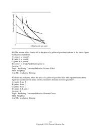 Economics Chapter 9 7 The Income Effect From Fall The