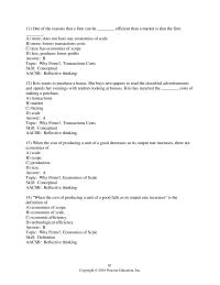 Economics Chapter 10 5&nbsp;As output expands the cost of producing a unit