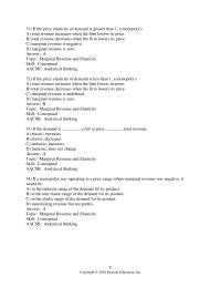 Economics Chapter 13 2 If marginal revenue ispositive at the number of surfboard