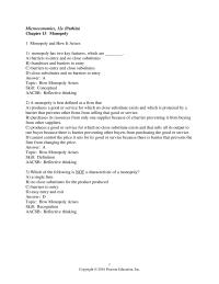 Economics Chapter 13 1 Which of the following can create a monopoly?