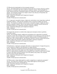 Economics Chapter 13 9 The Statement Incorrect Firm Regulated Using Marginal