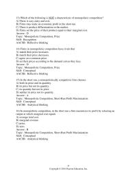 Economics Chapter 14 2 Competition Short run Profit Maximization