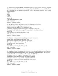 Economics Chapter 16 2 Which of the following is TRUE about public goods?
