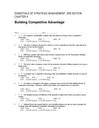 Chapter 4 Value strong Leadership From Top Management Isa a Value