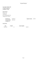 Section 2-9 Received payment Method debit Card payment