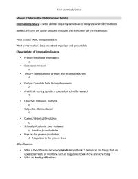 IT Final Study Guide