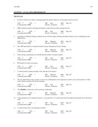 Chapter 7 The text author believes that a positive score on one of