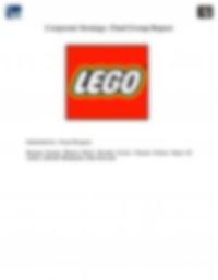 Lego Corporate Strategy
