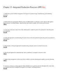 Accounting Chapter 15 1 which of the following is not one of the key drivers