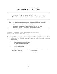 Business Law Chapter 1 economic development that meets the needs of the present without