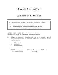Business Law Chapter 2 many other states have set limits on the amount of general noneconomic
