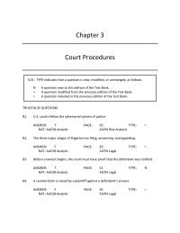 Business Law Chapter 3 wants to initiate a suit against Fast Credit Company by filing a complaint