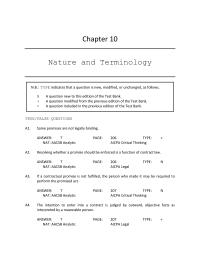 Business Law Chapter 10 This Means That The Parties Contract a requires Special