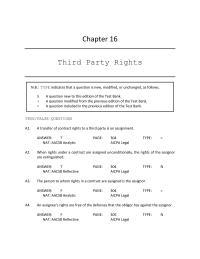 Business Law Chapter 16 In a bilateral contract, a party who makes a promise that benefits