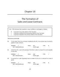 Business Law Chapter 19 an offeree can accept an offer to buy goods by a prompt promise&nbsp;