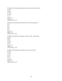 Chapter 6 &nbsp;Which of the following substances contains a nonpolar covalent bond