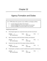 Business Law Chapter 32 Enterprises PE Employs Quinn Buy Property For