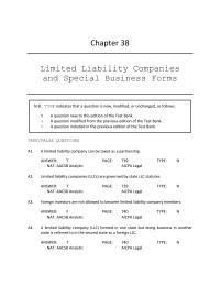 Business Law Chapter 38 The members of a joint venture have more implied and apparent authority
