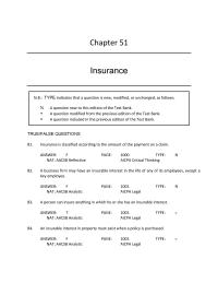 Business Law Chapter 51 an insurance company can raise any of the defenses that would be valid