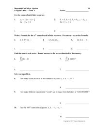 Chapter 8 How many terms are there in the arithmetic sequence