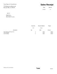 Section 1-2 Shopping Event Catering Thank you for your business