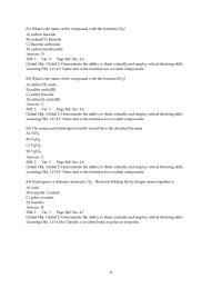 Chapter 4 2 What is the name of the compound with the formula