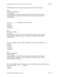 Chapter 2 2 Knowledge level Easy learning Objective Explain How Ethics And