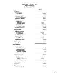 Section 2-15 Office Equipment Loan Store Fixtures Loan Total