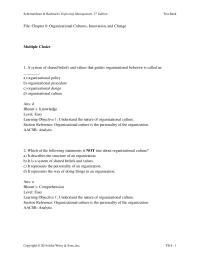 Chapter 8 1 Recognize How Organizations Support And Achieve Innovation section