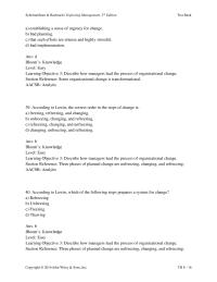 Chapter 8 2 Which of the following strategies engages people in a collaborative