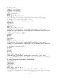 Chapter 16 2 The sugar in the nucleotides of DNA is