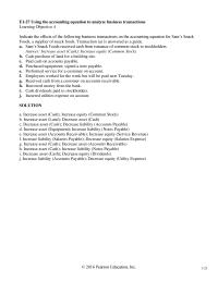Chapter 1 Homework Office Supplies Office Furniture Total Assets Liabilities