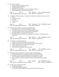 Chapter 1&nbsp;To abstract from reality in an economic model means that