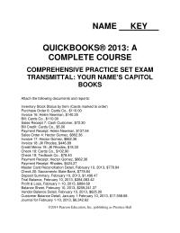 Comprehensive Exam-qb Attach the following documents and reports