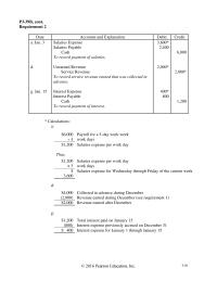 Chapter 3 Homework Journalizing And Posting Adjustments The Four column Accounts